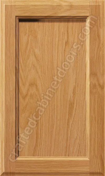 Natural Adobe Door Red Oak Select