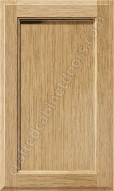 Natural Adobe Door White Oak Rift